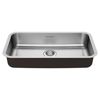 American Standard 18sb6301800s 075 Portsmouth 29 3 4 Single Bowl Ada Stainless Steel Undermount Kitchen Sink With Drain