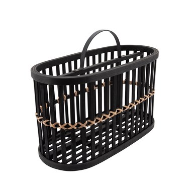 Zodax Loyola Rattan Basket with Jute Rope Handle at Riverbend Home