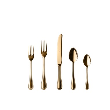 Gold/18/10 Stainless Steel