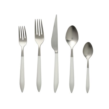 Silver/White