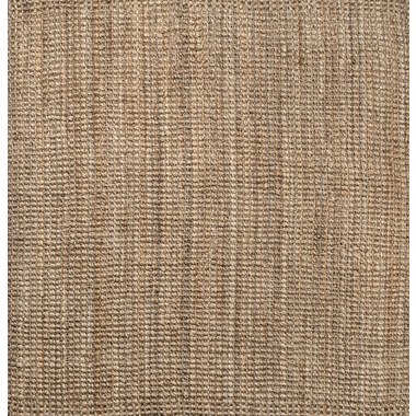 Natural 9' Square Area Rug