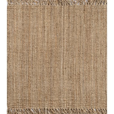 Natural 6' Square Area Rug
