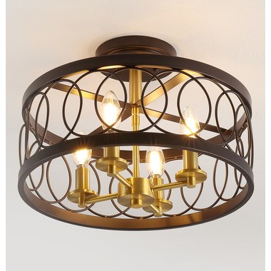  Oil Rubbed Bronze/Brass Gold