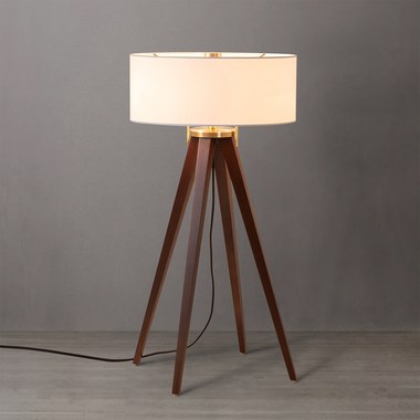 Dark Walnut/Weathered Brass