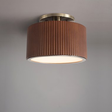 Dark Walnut/Weathered Brass