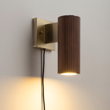  Dark Walnut/Weathered Brass