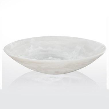  White Swirl