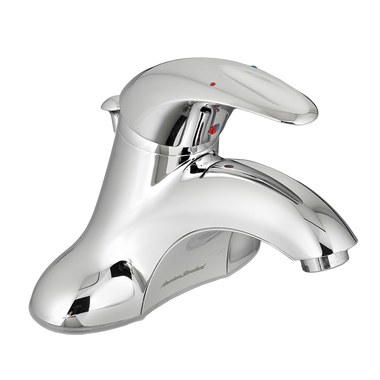 American Standard 7385.003.002 Reliant 3 Single Indexed Lever Handle Centerset Lavatory Faucet with Grid Drain Polished Chrome 