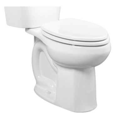 American Standard 3708.216.020 H2Option Siphonic Dual Flush Round Front Toilet Bowl White Bowl Only
