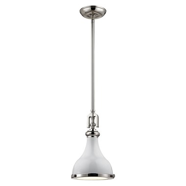  Polished Nickel/Gloss White