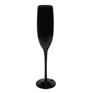 Zodax Kampari Slim Champagne Flutes with Gold Rim Set of 4