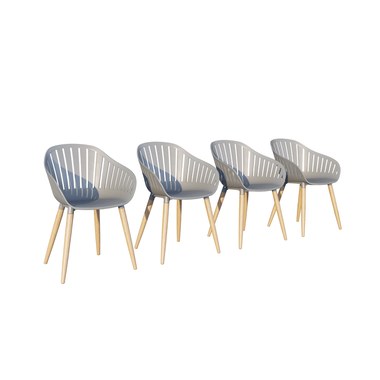 Teak/Gray