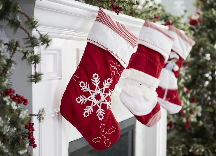 Decorate your mantel for the holiday festivities.