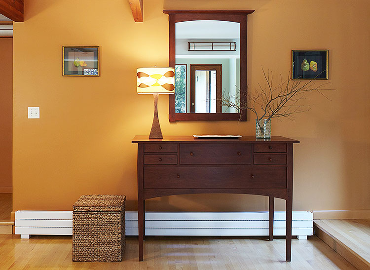 Baseboard heaters add supplemental heat to any room.