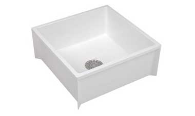 Utility Sink Comparison Guide Stainless vs Polypropylene / Thermoplastic -  Bath One