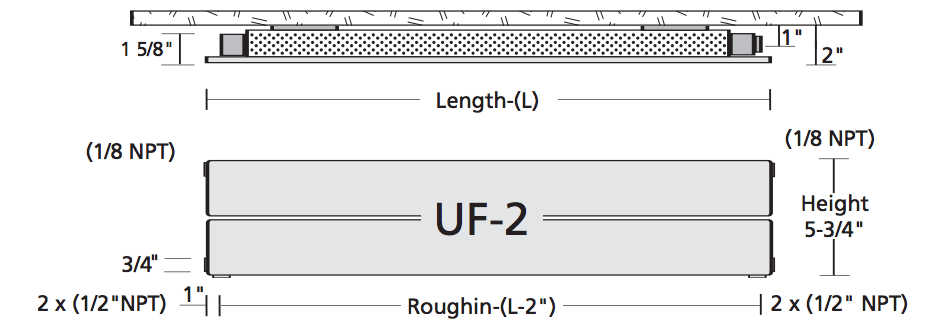 Roughing In for hydronic baseboard/wall panels